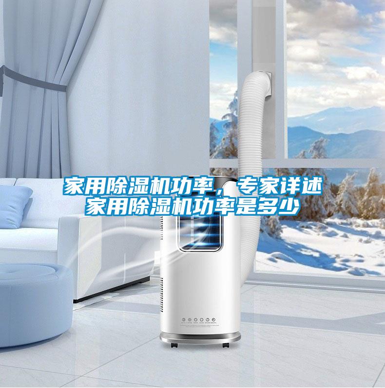 家用除濕機(jī)功率，專家詳述家用除濕機(jī)功率是多少