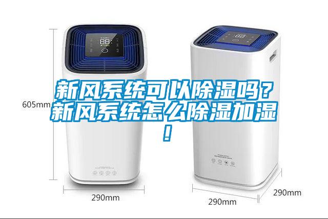 新風(fēng)系統(tǒng)可以除濕嗎？新風(fēng)系統(tǒng)怎么除濕加濕！