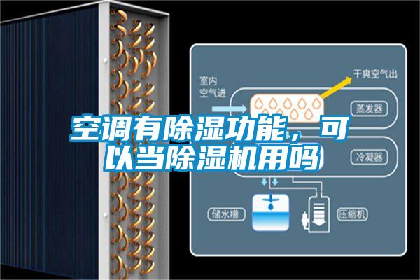 空調(diào)有除濕功能，可以當(dāng)除濕機(jī)用嗎