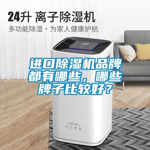 進口除濕機品牌都有哪些，哪些牌子比較好？