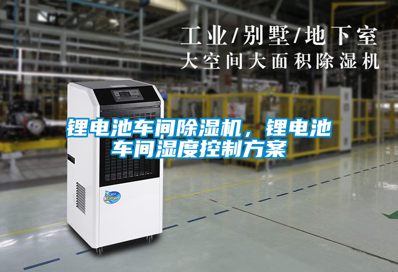 鋰電池車(chē)間除濕機(jī)，鋰電池車(chē)間濕度控制方案