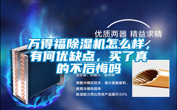 萬(wàn)得福除濕機(jī)怎么樣，有何優(yōu)缺點(diǎn)，買(mǎi)了真的不后悔嗎