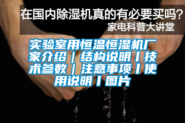 實驗室用恒溫恒濕機廠家介紹｜結構說明丨技術參數(shù)｜注意事項丨使用說明丨圖片