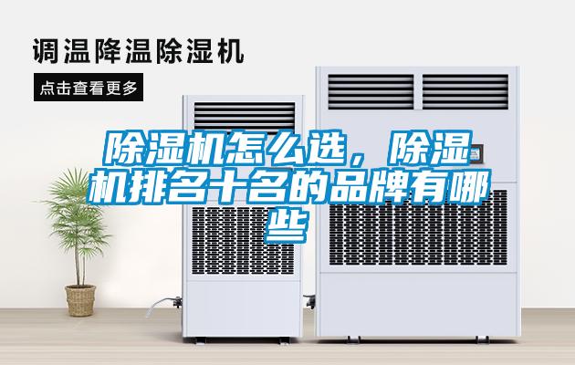 除濕機(jī)怎么選，除濕機(jī)排名十名的品牌有哪些