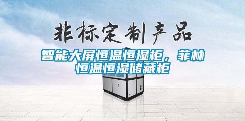 智能大屏恒溫恒濕柜，菲林恒溫恒濕儲藏柜