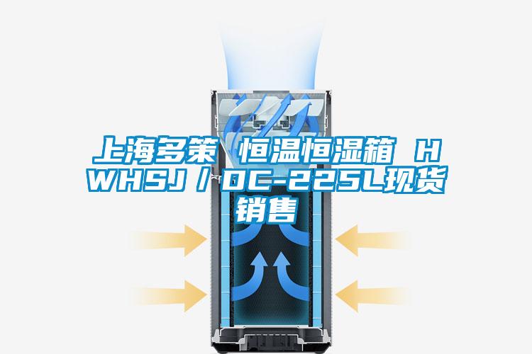 上海多策 恒溫恒濕箱 HWHSJ／DC-225L現(xiàn)貨銷(xiāo)售