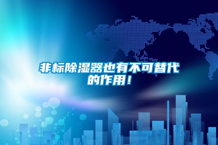 非標(biāo)除濕器也有不可替代的作用！
