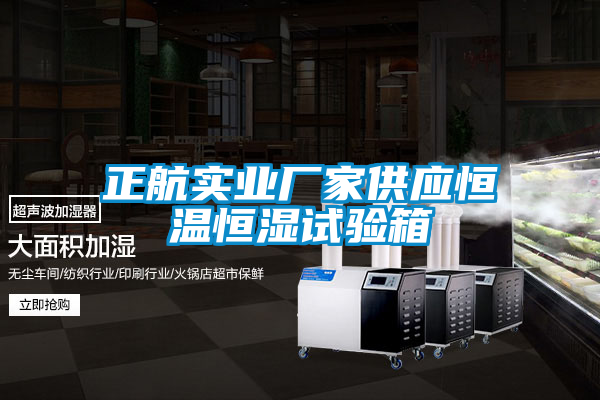 正航實業(yè)廠家供應(yīng)恒溫恒濕試驗箱