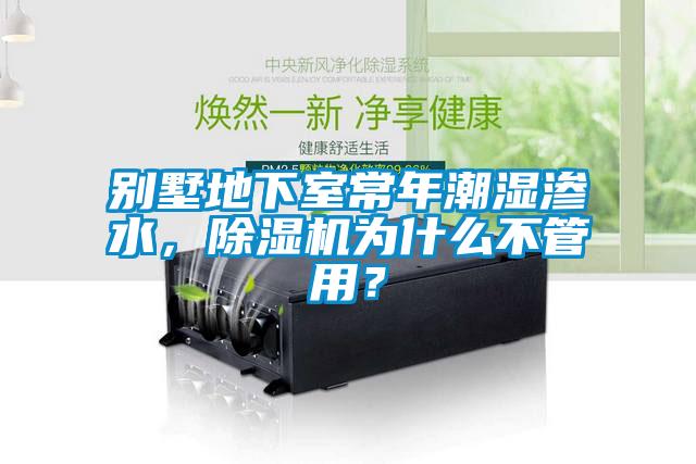 別墅地下室常年潮濕滲水，除濕機(jī)為什么不管用？