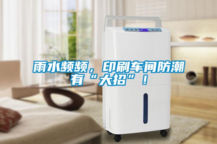 雨水頻頻，印刷車間防潮有“大招”！