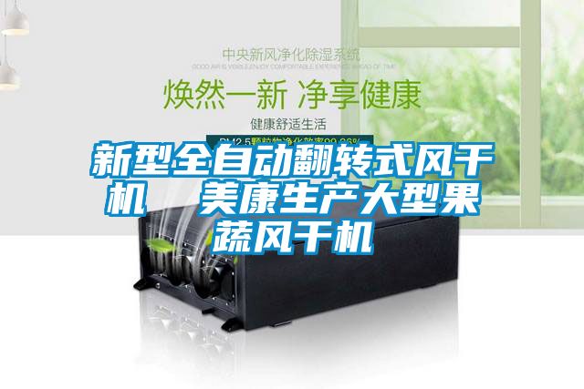 新型全自動翻轉(zhuǎn)式風(fēng)干機  美康生產(chǎn)大型果蔬風(fēng)干機