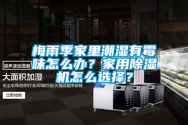 梅雨季家里潮濕有霉味怎么辦？家用除濕機(jī)怎么選擇？