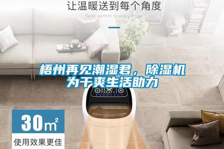 梧州再見潮濕君，除濕機為干爽生活助力