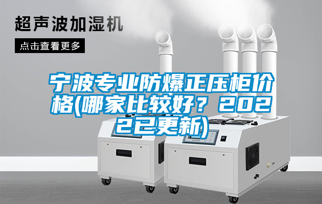 寧波專業(yè)防爆正壓柜價格(哪家比較好？2022已更新)