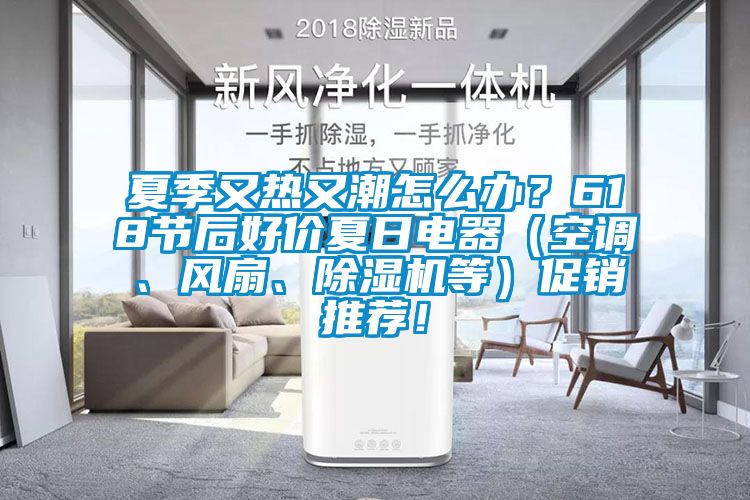 夏季又熱又潮怎么辦？618節(jié)后好價(jià)夏日電器（空調(diào)、風(fēng)扇、除濕機(jī)等）促銷推薦！