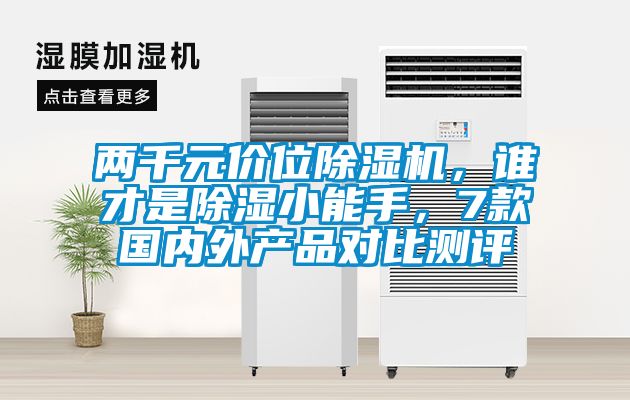 兩千元價位除濕機，誰才是除濕小能手，7款國內(nèi)外產(chǎn)品對比測評
