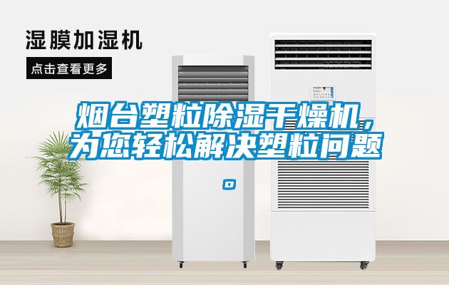 煙臺(tái)塑粒除濕干燥機(jī)，為您輕松解決塑粒問題。