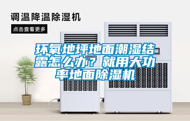 環(huán)氧地坪地面潮濕結(jié)露怎么辦？就用大功率地面除濕機(jī)