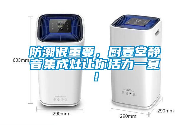 防潮很重要，廚壹堂靜音集成灶讓你活力一夏！