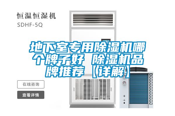 地下室專(zhuān)用除濕機(jī)哪個(gè)牌子好 除濕機(jī)品牌推薦【詳解】