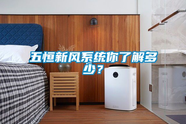 五恒新風(fēng)系統(tǒng)你了解多少？