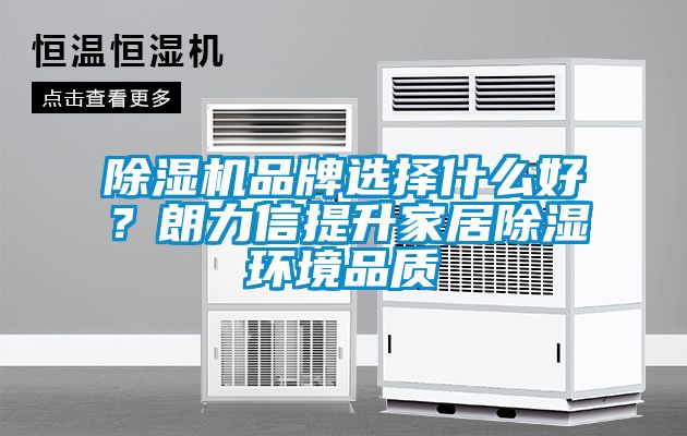 除濕機(jī)品牌選擇什么好？朗力信提升家居除濕環(huán)境品質(zhì)