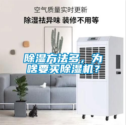 除濕方法多，為啥要買除濕機？