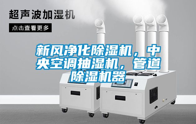 新風凈化除濕機，中央空調(diào)抽濕機，管道除濕機器