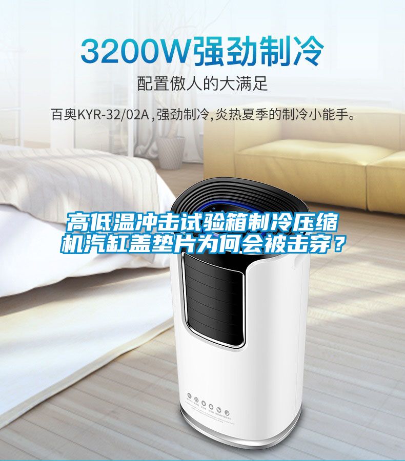 高低溫沖擊試驗(yàn)箱制冷壓縮機(jī)汽缸蓋墊片為何會被擊穿？